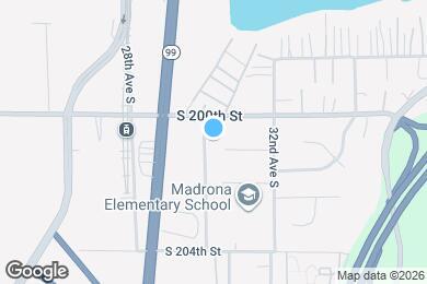 Map image of the property - 20024 30th Ave S