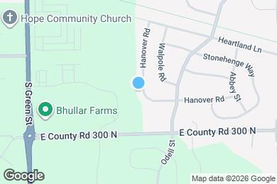 Map image of the property - 2320 Hanover Rd