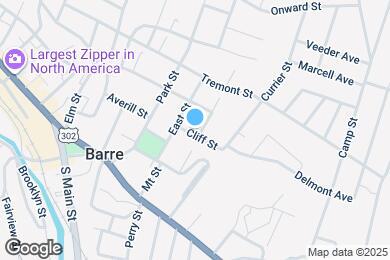 Map image of the property - 14 Cliff St