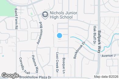 Map image of the property - 1905 Spies Springs Ct