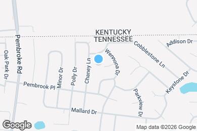 Map image of the property - 901 Cimarron Ct