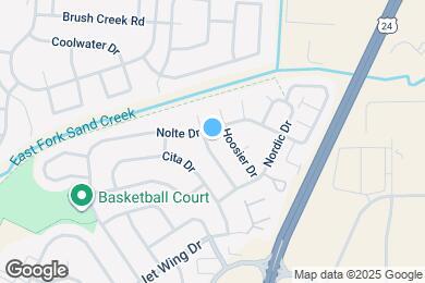 Map image of the property - 817 Badger Dr