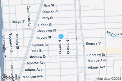 Map image of the property - 3010 Iroquois St