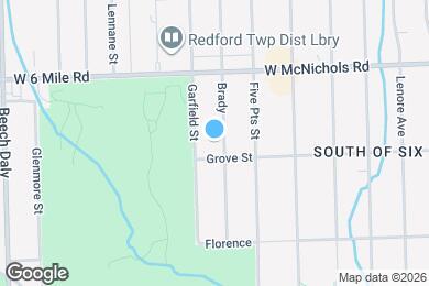 Map image of the property - 16833 Brady