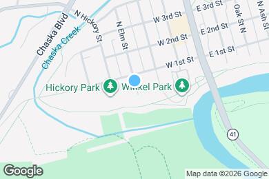 Map image of the property - 118 S Elm St