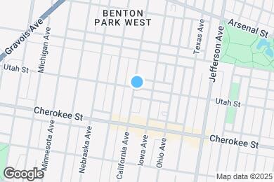 Map image of the property - 3302 California Ave