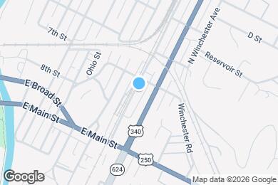 Map image of the property - 260 N Commerce Ave