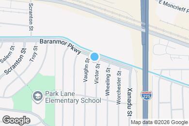 Map image of the property - 3189 Victor St