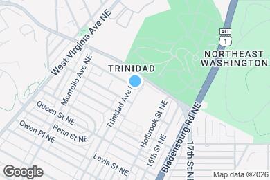 Map image of the property - 1721 Trinidad Ave NE