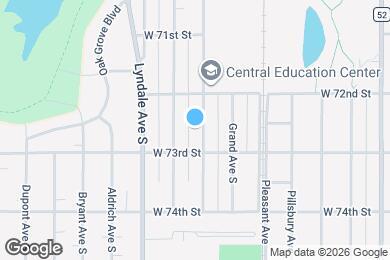 Map image of the property - 7228 Harriet Ave