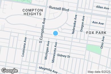 Map image of the property - 3103 Shenandoah Ave