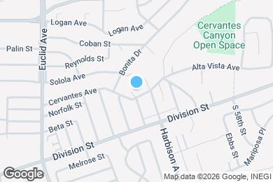 Map image of the property - 207 Kenton Ave