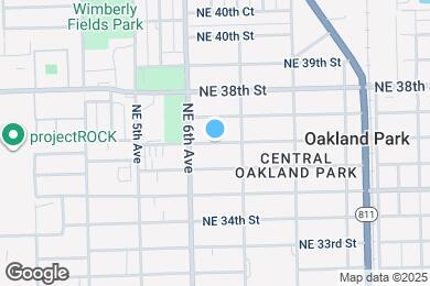 Map image of the property - 697 NE 36th St
