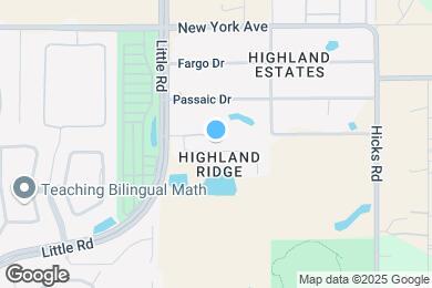 Map image of the property - 9607 Highland Ridge Dr
