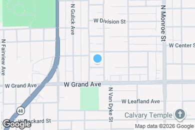 Map image of the property - 928 W Waggoner St