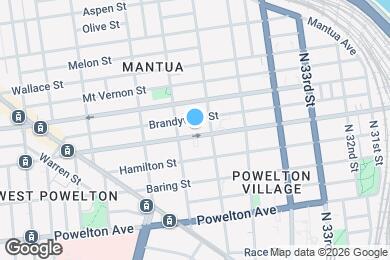 Map image of the property - 3617 Spring Garden St