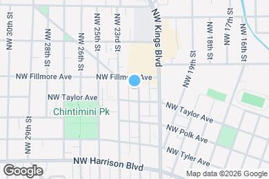 Map image of the property - Fillmore Inn Studio Apartments
