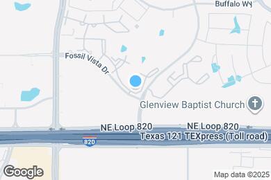 Map image of the property - 533 Fossil Creek Blvd