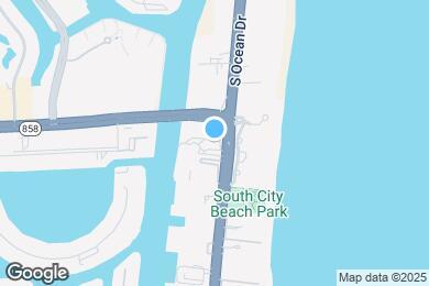 Map image of the property - 1825 S Ocean Dr