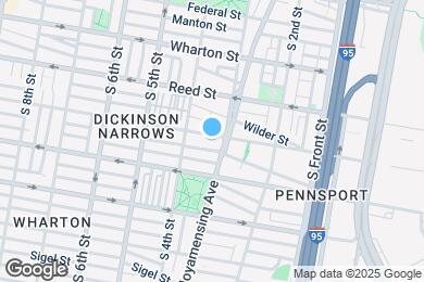 Map image of the property - 302 Dickinson St