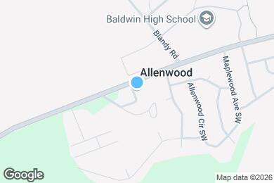 Map image of the property - Hancock Ridge Apartments