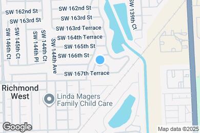 Map image of the property - 14132 SW 166th Terrace