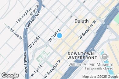 Map image of the property - Duluth Board of Trade - Lofts