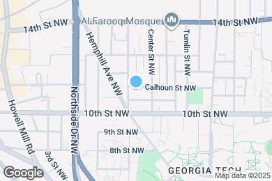 Map image of the property - Room in Apartment on Calhoun St NW