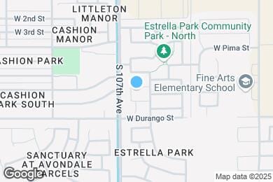 Map image of the property - 10625 W Pomo St