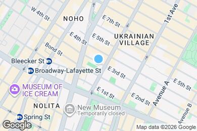 Map image of the property - 30 E 3rd St