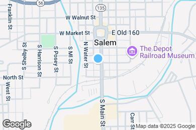 Map image of the property - 301 S Main St
