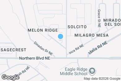 Map image of the property - 2313 Melon Ridge Loop NE