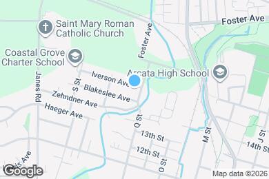 Map image of the property - 1717 Iverson Ave