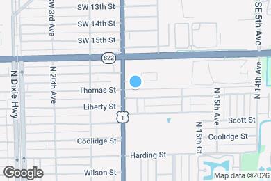 Map image of the property - Hollywood Homesites