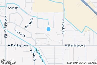 Map image of the property - 2052 W Bella Ln