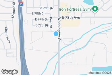 Map image of the property - 7677 Washington St