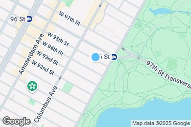Map image of the property - 22 W 95th St