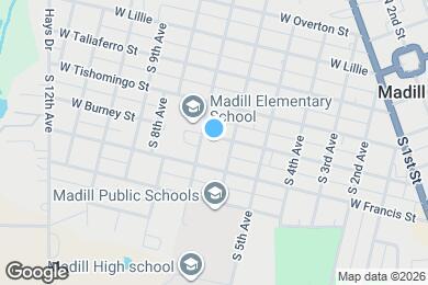 Map image of the property - 609 W Burney St