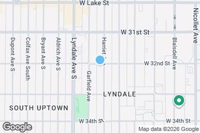 Map image of the property - 3202 Harriet Ave