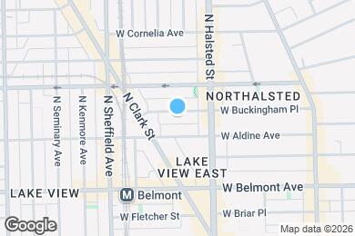 Map image of the property - 841 W Buckingham Pl