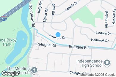 Map image of the property - 4887 Downing Dr