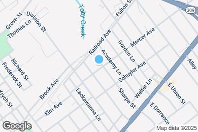 Map image of the property - 136 Sharpe St