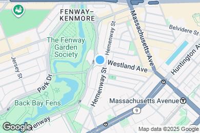 Map image of the property - 104 Hemenway St