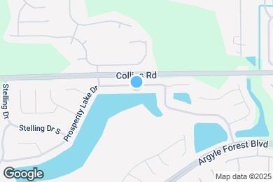 Map image of the property - 9140 Prosperity Lake Dr