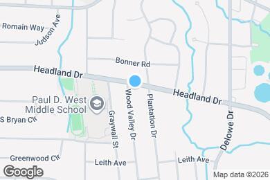 Map image of the property - 2284 Headland Dr