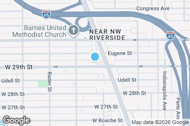 Map image of the property - 826 W 29th St