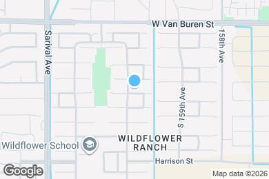 Map image of the property - 16070 W Mesquite Dr