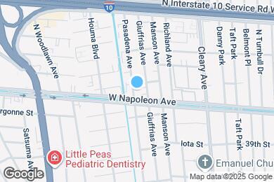 Map image of the property - 2137 Pasadena Ave
