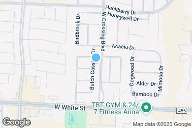 Map image of the property - 313 Butch Cassidy Dr