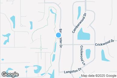 Map image of the property - 7614 Bancaster Dr